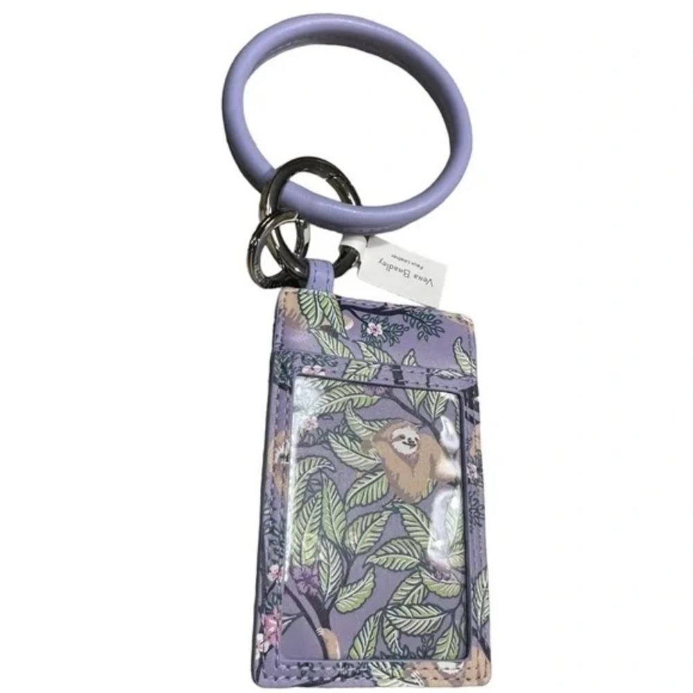 Vera Bradley Bracelet Key Ring Card Case
